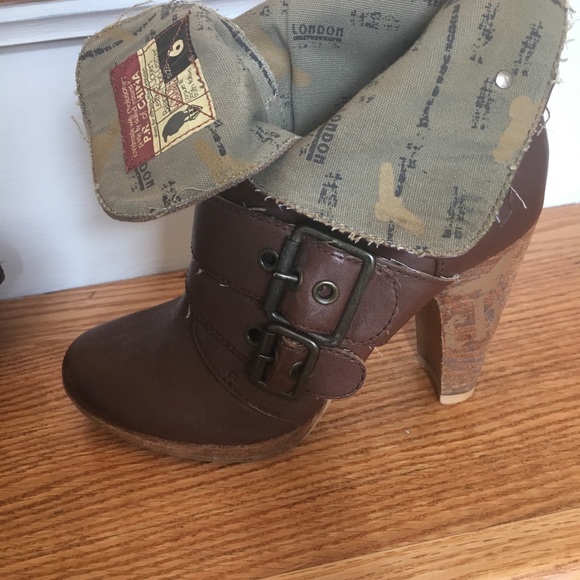 London Underground leather uppers- size 6 - Picture 4 of 5